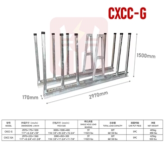 Heavy Duty Slab Rack -H