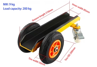 High Quality Steel Four Wheel Dolley-G