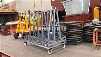 Speedone Stone Slab Cart With 6" Wheels