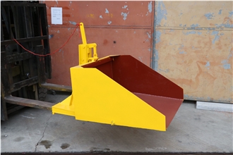 Sturdy Dumpster Bin Semi Automatic With Spade-J