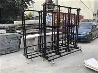 ZSJ-B 5 Inch Wheel Slab Display Cart