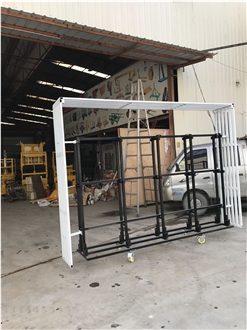 ZSJ-B Foldable Slab Showroom Rack