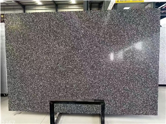 Chocolate Grey Terrazzo Slabs