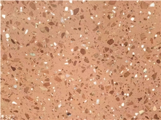 Four Season Pink Terrazzo Slabs