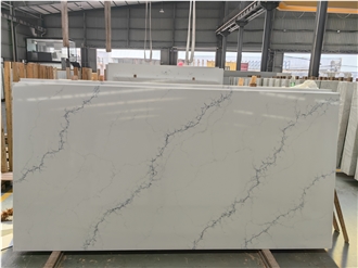 Premium 5065 Calacatta Vivo Quartz Slabs