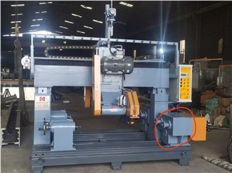 Balustrade Lathe Machine For Spherical Railing, Pedestal & Column Profiling And Polishing