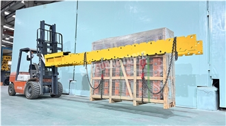 Fork Mount Split Type Lifting Boom 5 Ton Loading Jib