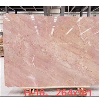 Pink Rose Cherry Marble Polished Slabs