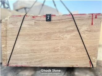 Iranian Light Beige Travertine Blocks- Premium Natural Stone