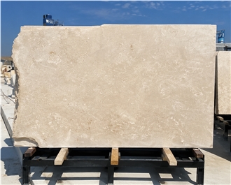 Light Travertine Slabs For Interior & Exterior Projects