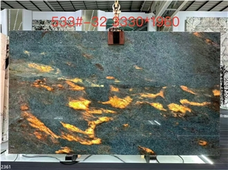 Jeriba Blue Quartzite Slabs