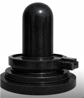 Shiv Linga Black Granite Handicraft