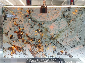 Pandora Quartzite Backlit Natural Slabs