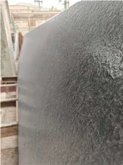 Angola Black Leathered Granite Slabs