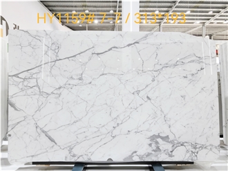 Transparent Snow White Marble Slabs