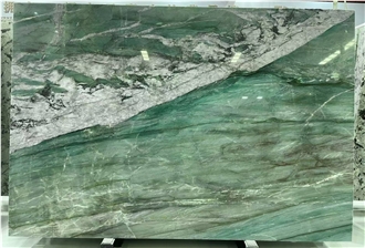 Polished Brazil Patagonia Green Quartzite Slabs For Walls