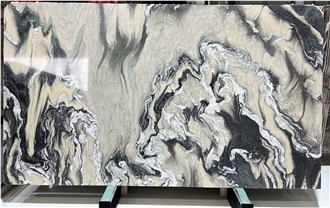 Polished Green Cipollino Marble Slabs For Walls And Floors