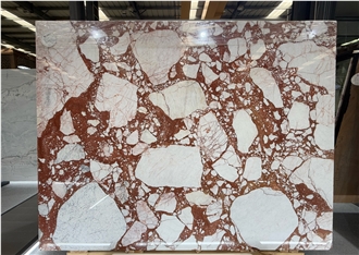 Polished Italy Calacatta Granviola Marble Slabs For Floors