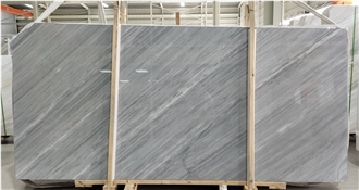 Polished Silver Bardiglio Imperiale Marble Slabs For Walls