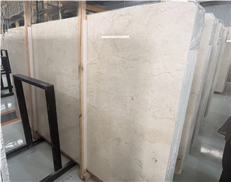 Polished Spanish Beige Marble Slabs For Walls