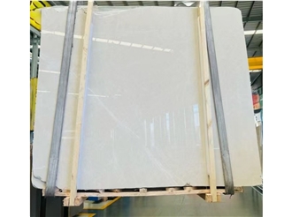 Polished Turkey Magnolia Beige Marble Slabs For Floors
