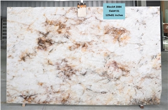 AST Brazil Crystallo Gold Quartzite Slabs