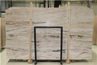Beige Good Quality Pamir Travertine Slabs