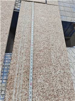 Stable Good Quality Yellow Granite  Stairs