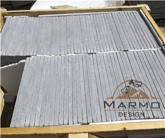 Melly Grey Dark Egyptian Limestone – Sandblasted Tiles