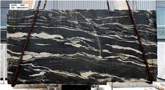 Premium Cosmic Black Granite Blocks