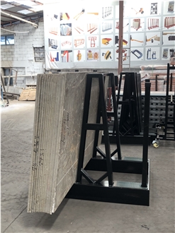 20Cm Square Tube Rail A-Frame Rack With Safety Pole-KA
