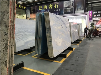 30Ton H‑Steel Double‑Sided Stone Storage Rack