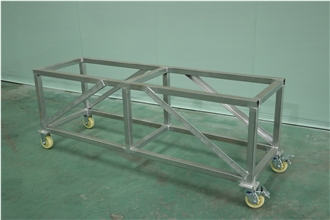 Heavy Load Stone Slab Support Workbench For Slab Processing