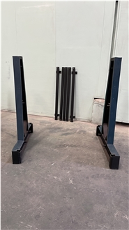 Industrial A‑Frame Storage Stand For Quartz Stone Slabs