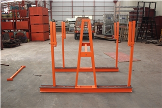 Slab Rack With A-Frame With Safety Pole -N