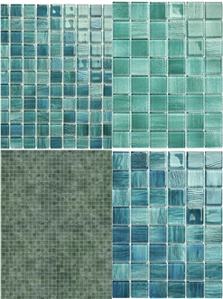 Colorful Glass Mosaic Tiles