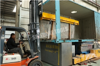 5T Fork Mounted Lifting Jib, 3.3 Meter Dual Beam Forklift Boom