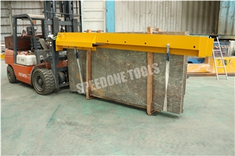 Forklift Boom Attachment Lifting Jib For Stone & Metal Panels