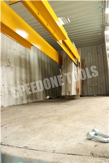 Heavy Duty Forklift Lifting Boom, Adjustable Width Fork Attachment