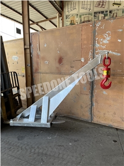 High Lifting Forklift Boom With Swivel Hook For Material Hoisting
