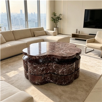 Rosa Levanto Marble Cafe Table