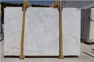 Afyon White Marble Slabs For Interior Design Projects