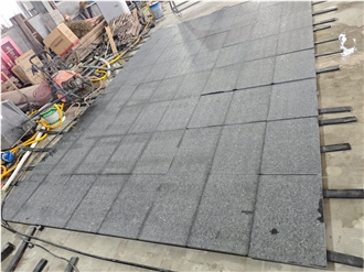 Angola Black Granite Tiles For High Traffic Projects