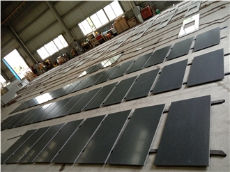 Goldtop Zimbabwe Black Nero Granite Slab For Floor Tiles