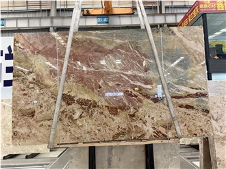 Breccia Pernice Marble Slabs