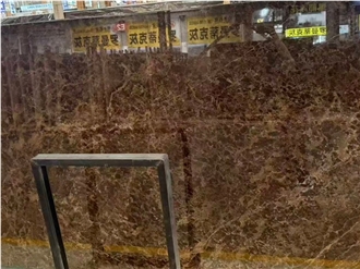 Spanish Dark Emperador Marble Slab Tiles
