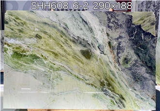 Tiffany Green Marble Slabs