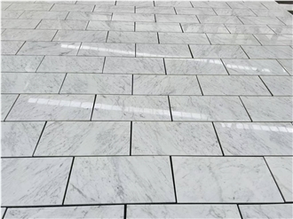 Carrara White  Marble Tiles