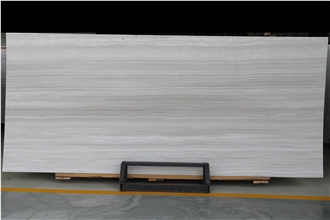 White Wooden Marble Slabs