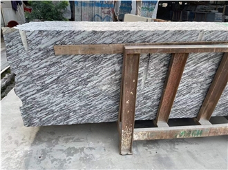 China Light Grey White Granite Slabs